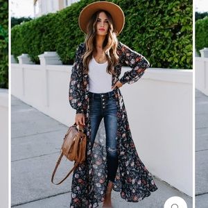 VICI Floral Duster